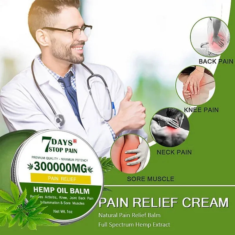 Natural Herbal Balm & Pain Relief Cream Joint Pain Relief Refreshes and Relieves Stress, Relieves Rheumatism, Rheumatoid Arthritis, Joint Pain, Muscle Pain, Bruises, Swelling 10G/20G/30G/40G